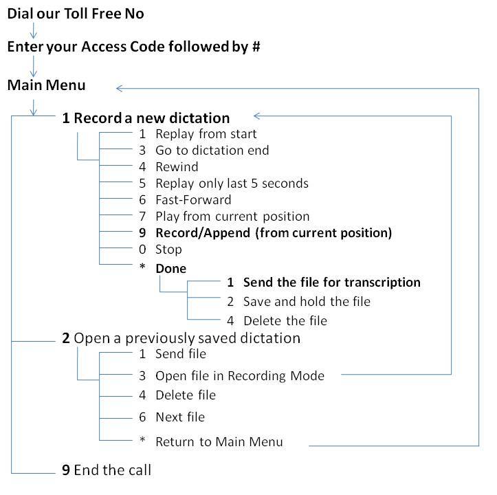 Dictation Recording Guide